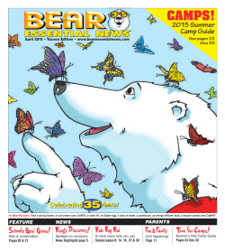 CAMPS! - Bear Essential News for Kids