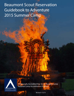 2015 Summer Camp Leaders Guide