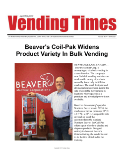 Vending Times Press Release