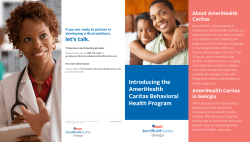 Behavioral Health Program- AmeriHealth Caritas