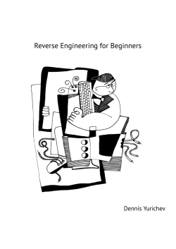 Chapter 6 - "Reverse Engineering for Beginners" free book