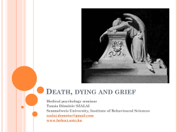 death, dying and grief
