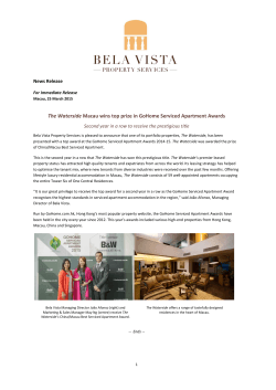 PDF version - Bela Vista Property Services