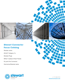 Stewart Connector Focus Catalog