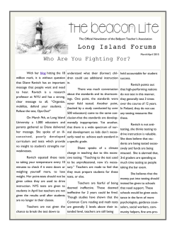 to the March 2015, beacon Lite