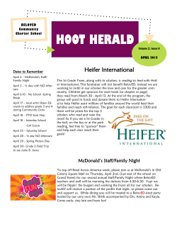 HOOT HERALD - BelovED Community Charter School
