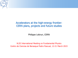 Report on the Status of the LHC Upgrade and Future Collider Projects