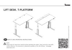 Safety and Operating Instructions