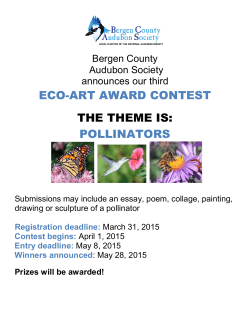 flyer - Bergen County Audubon Society