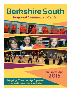 Adult Fitness - Berkshire South Regional Community Center