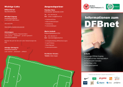 DFBnet - Berliner FuÃball