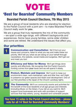 View our leaflet - Best for Bearsted