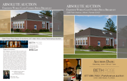 Auction Brochure - Beth Rose Real Estate and Auctions