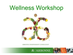 Healthy Living With Arbonne