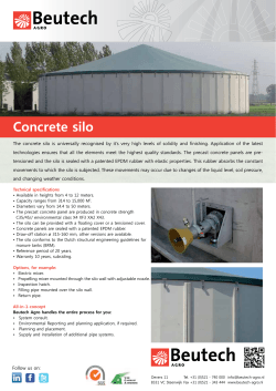 Concrete silo - Beutech Agro