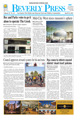 4/16/2015 - Park Labrea News and Beverly Press