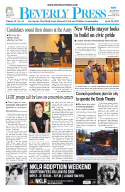 4/30/2015 - Park Labrea News and Beverly Press