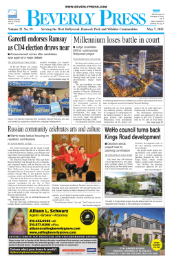 5/7/2015 - Park Labrea News and Beverly Press