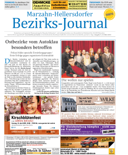 Bezirks-Journal, Ausgabe MÃ¤rz 2015