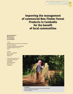 Improving the management of commercial Non