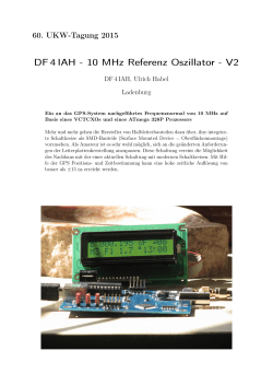 DF4IAH - 10 MHz Referenz Oszillator - V2 - BG8NET