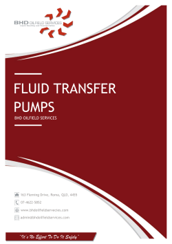 FLUID TRANSFER PUMPS