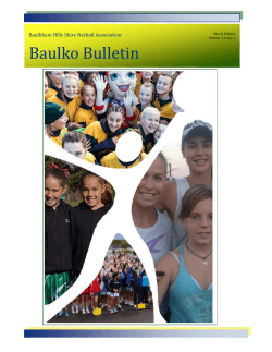 baulko bulletin march edition available now