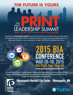 2015 BIA Annual Conference Brochure