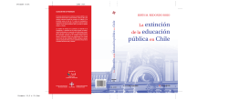 La extinciÃ³n de la educaciÃ³n pÃºblica en Chile