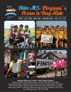 :Virginia`s Ocean to Bay Ride - National Multiple Sclerosis Society