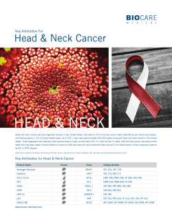HEAD & NECK - Biocare Medical