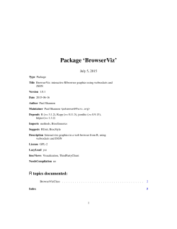 Package `BrowserViz`