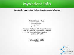 MyVariant.info