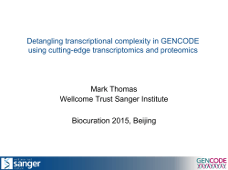Detangling transcriptional complexity in GENCODE using cutting