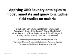 Ontology for Biomedical Investigations (OBI)