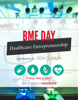 BME Day 2015 Program
