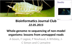BioinformaIcs Journal Club