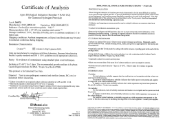Apex Discs â NA5-152 - Biological Indicators
