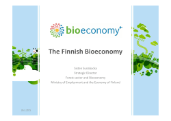 The Finnish Bioeconomy