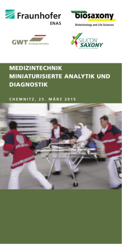 medizintechnik miniaturisierte analytik und diagnostik