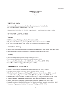 PERSONAL DATA EDUCATION AND TRAINING Degrees