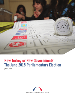 The June 2015 Parliamentary Election
