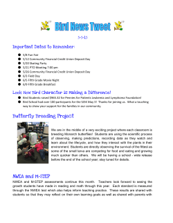 Butterfly Breeding Project NWEA and M-STEP