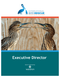 Executive Director - International Bird Rescue