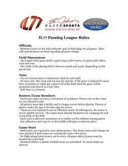 7on7 Football League Rules