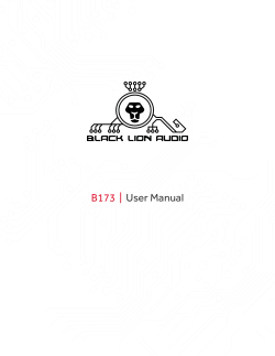 B173 | User Manual