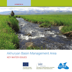 Akhuryan Basin - Environmental Protection of International River