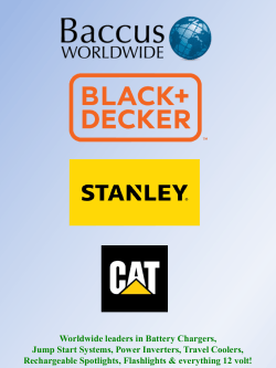 Worldwide leaders in Battery Chargers, Jump Start Systems, Power