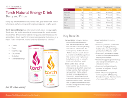 Torch Natural Energy Drink