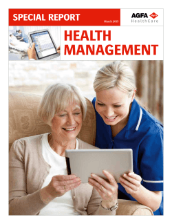 Agfa HealthCare Special Report Health Management